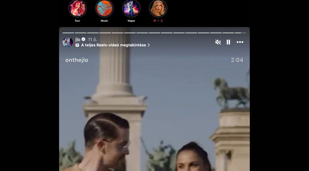 The message has reached JLO - he shared the Budapest Flashmob video on his official page!