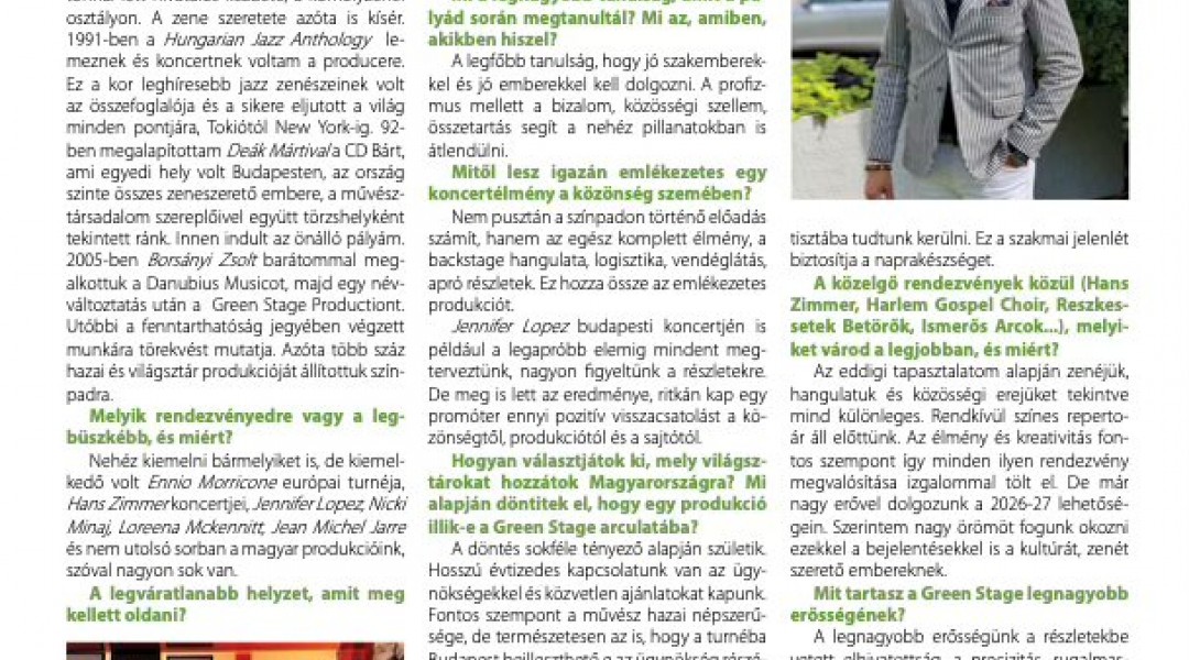 Miket tapasztalatunk rendezvényszervezés közben? 