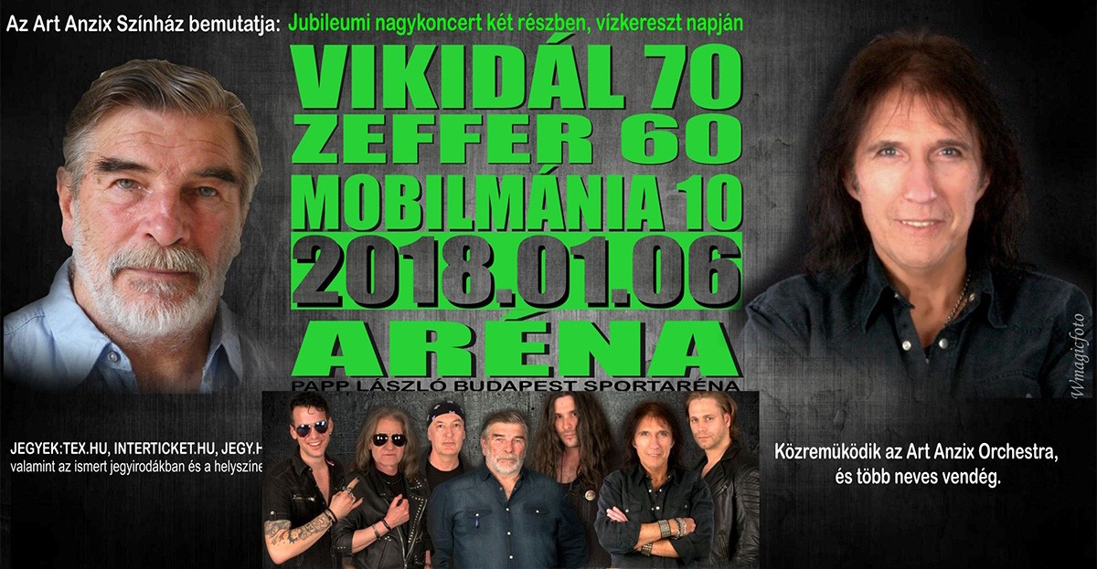 Vikidál 70 Anniversary concert