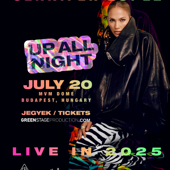 JENNIFER LOPEZ UP ALL NIGHT LIVE IN 2025 - Budapest